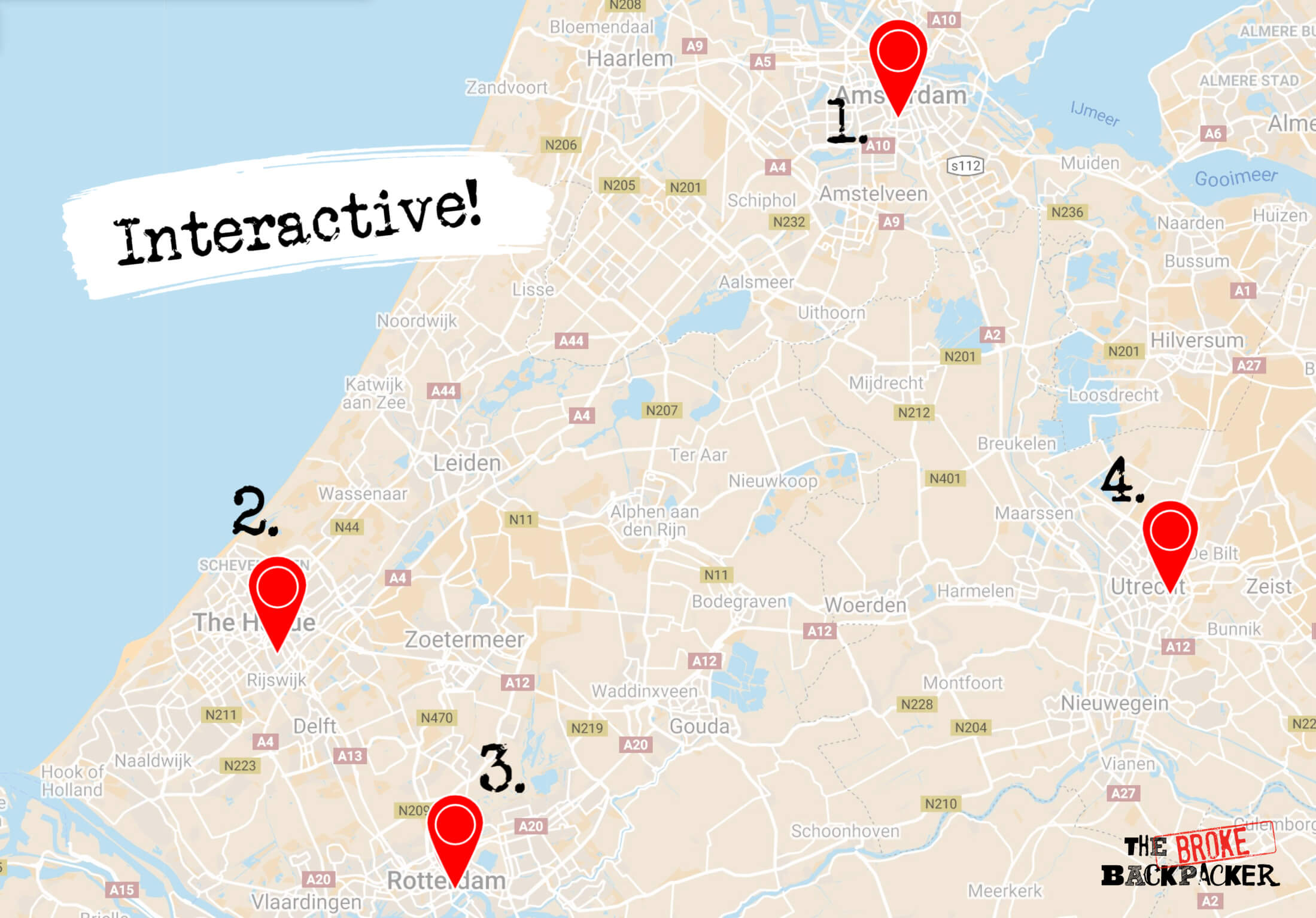 trip planner netherlands