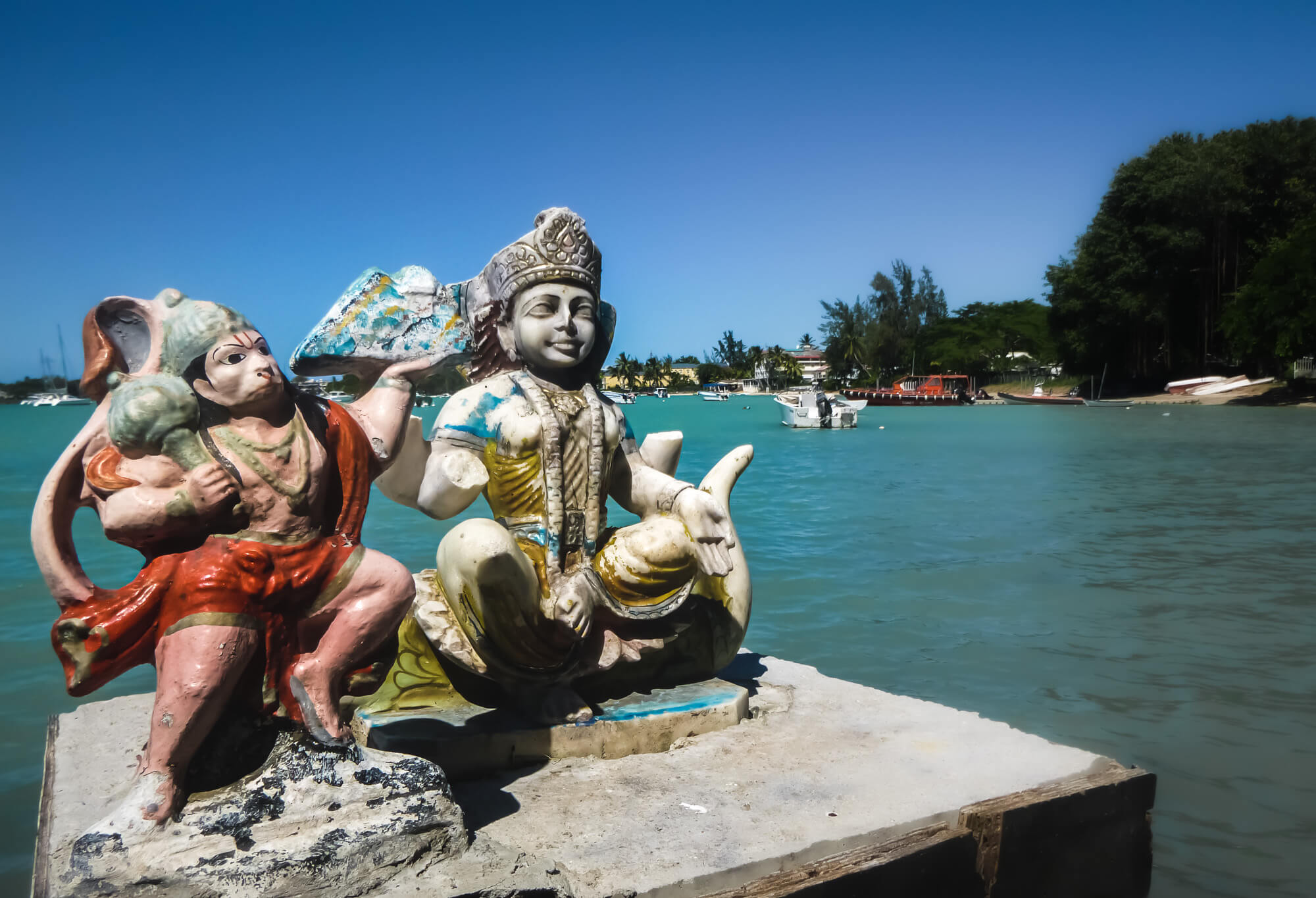 Grand Gaube Beach - a honeymoon place in Mauritius