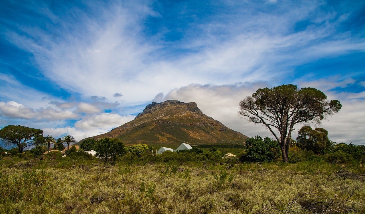A mountain in South Africa