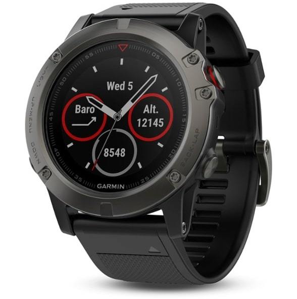 Garmin Fenix Sapphire 5x GPS 手表的 REI 图像