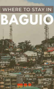 Where to Stay in Baguio PIN