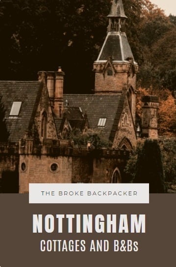 Cottages and Bed and Breakfasts in Nottingham