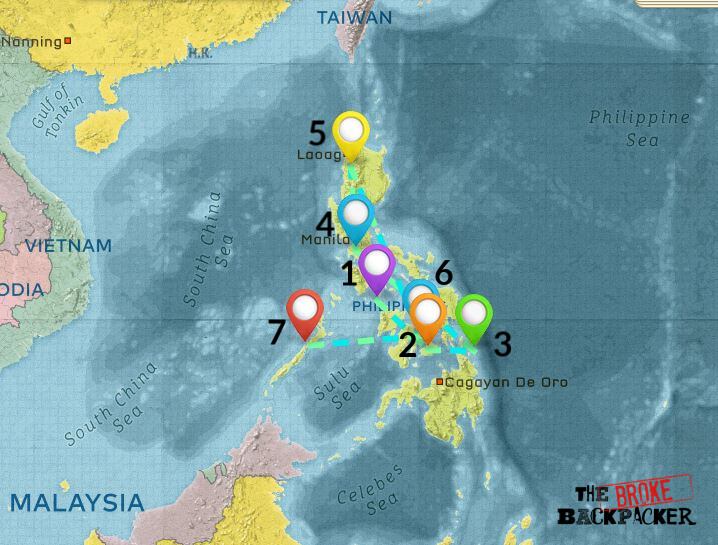 Map of Philippines