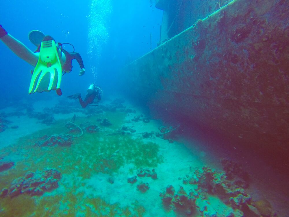 Satil Wreck (Sufa Missile Boat) - a wreck diving site in Eilat