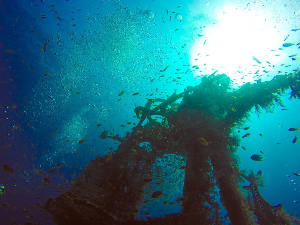 Yatush - best wreck diving in Eilat, Israel