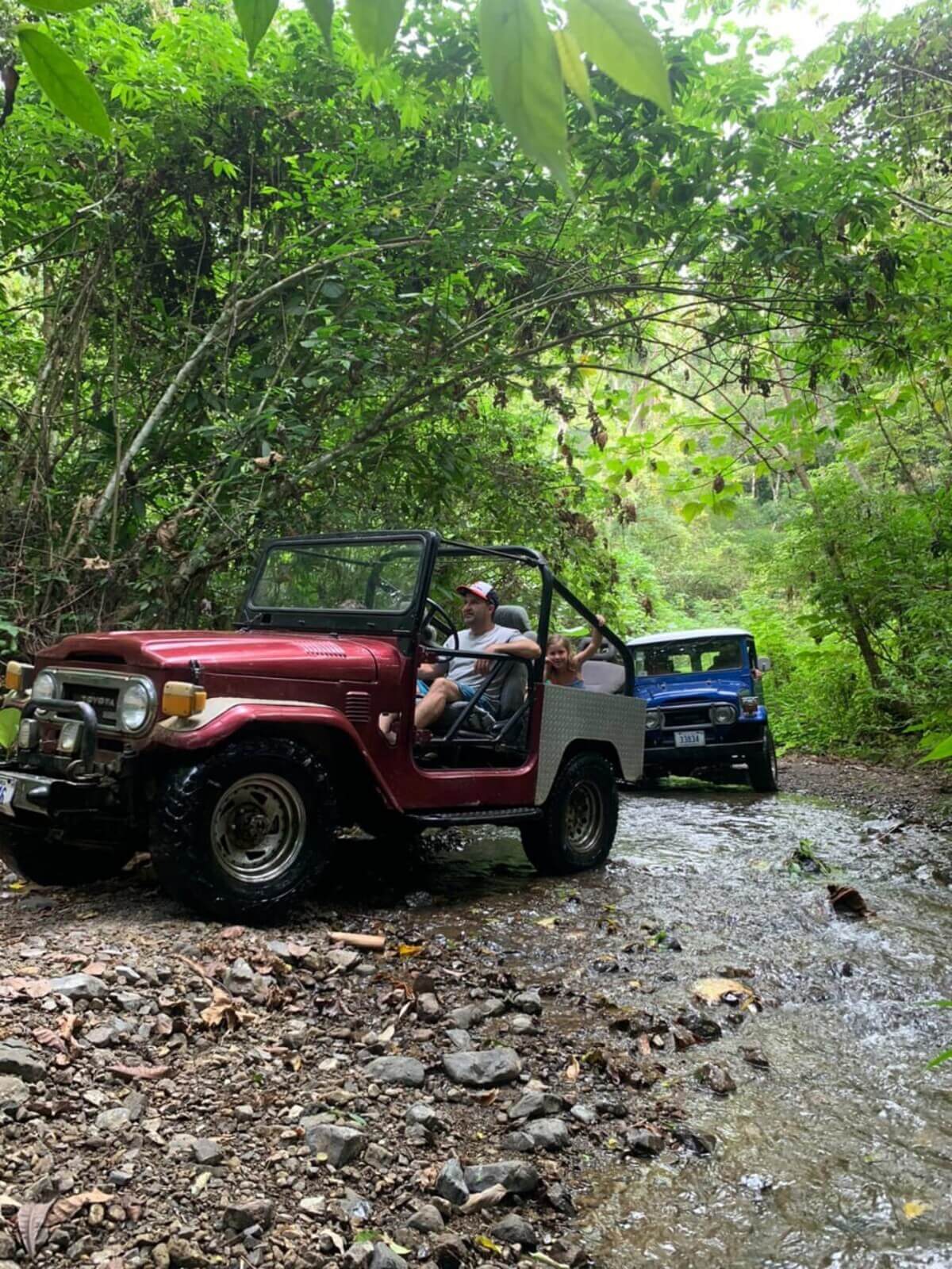 Jeep safari tour, Costa Rica