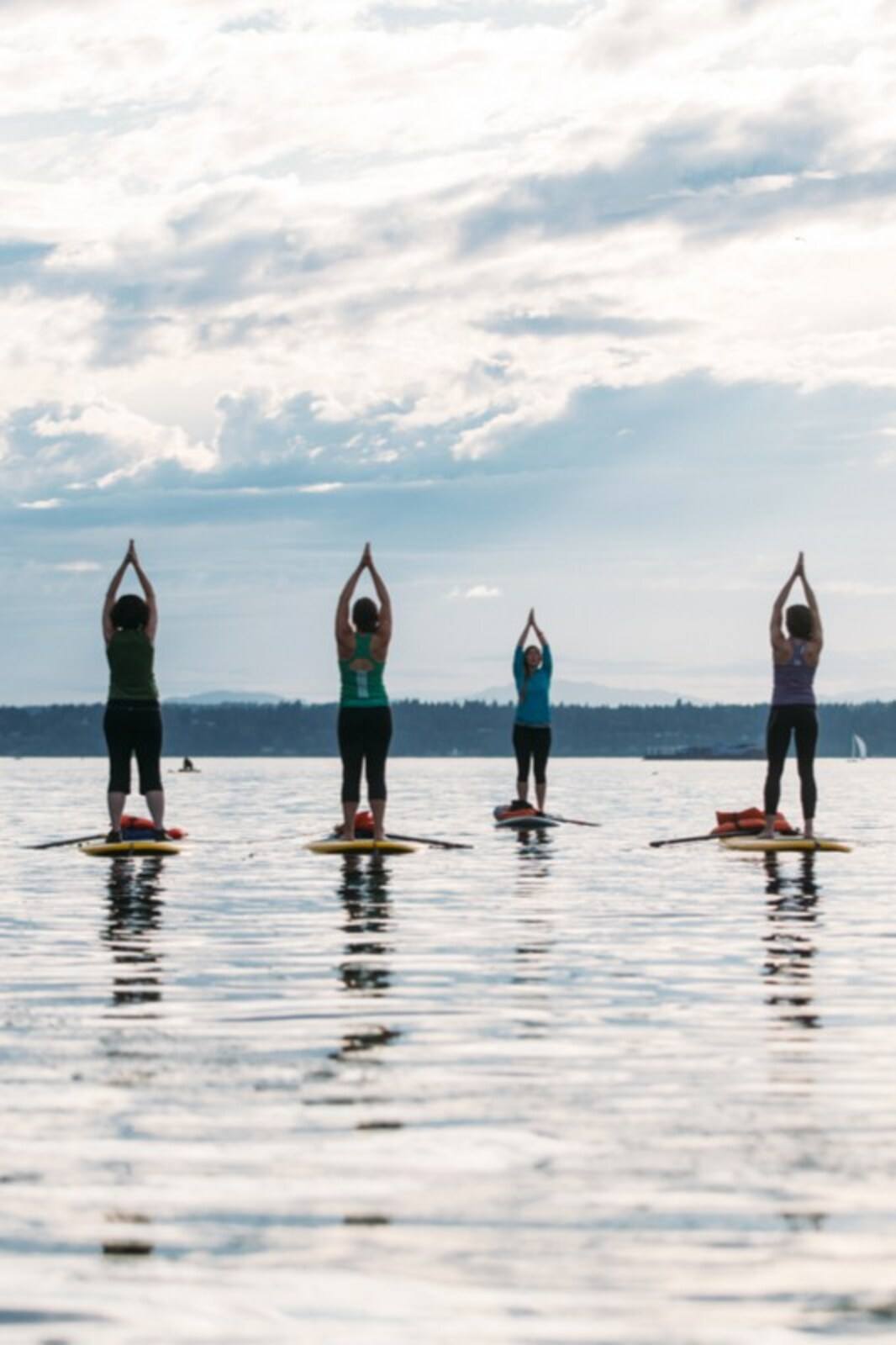 Join a SUP Yoga Detox Flow Class