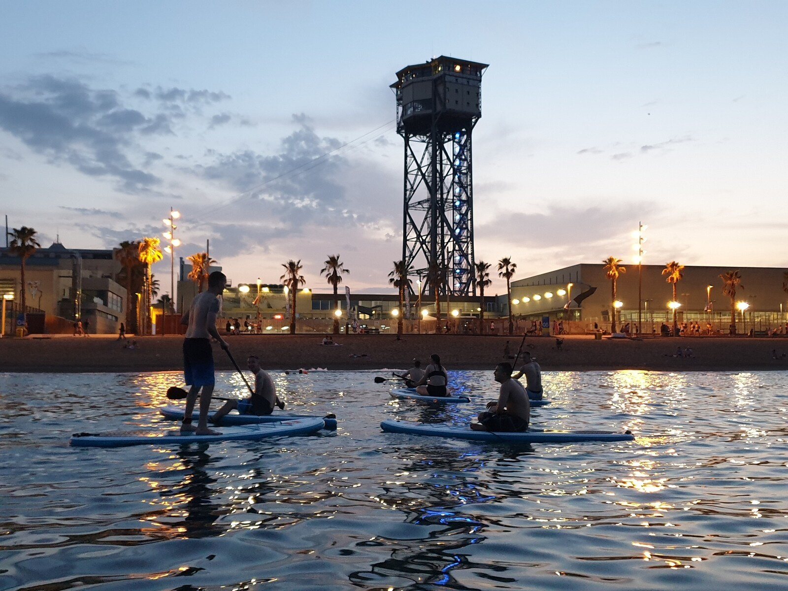 Try Sunset Paddle Surfing