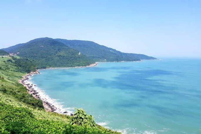 beach and Marble Mountain