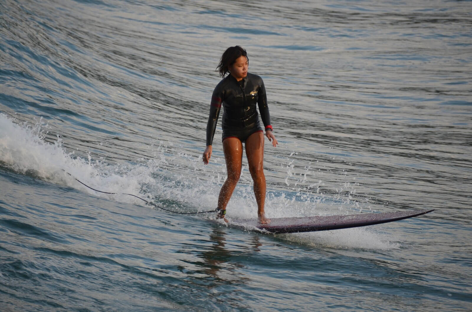 first surfing lesson