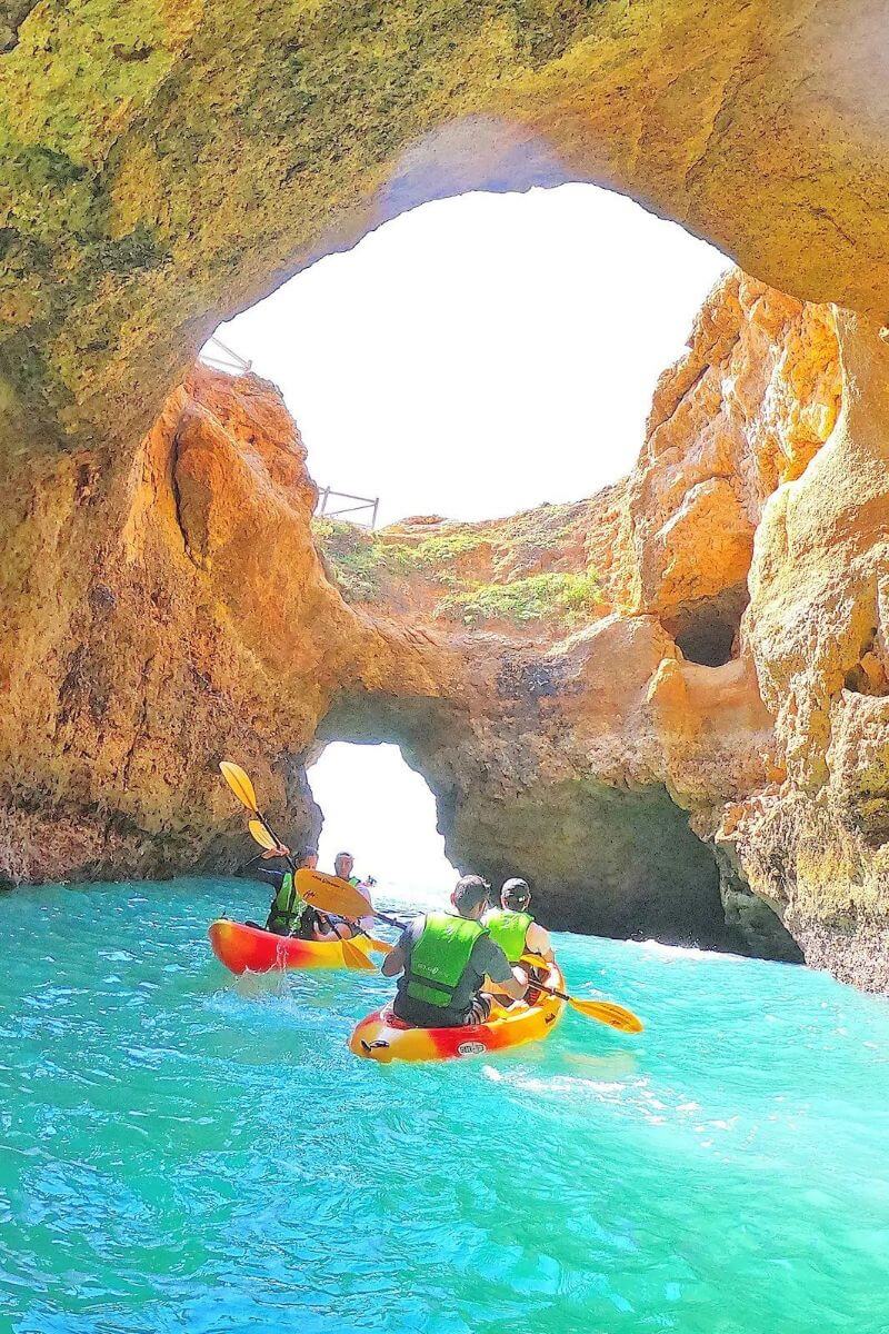 kayak-Praia de Benagil