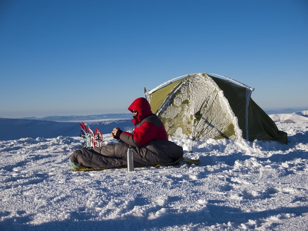 winter camping