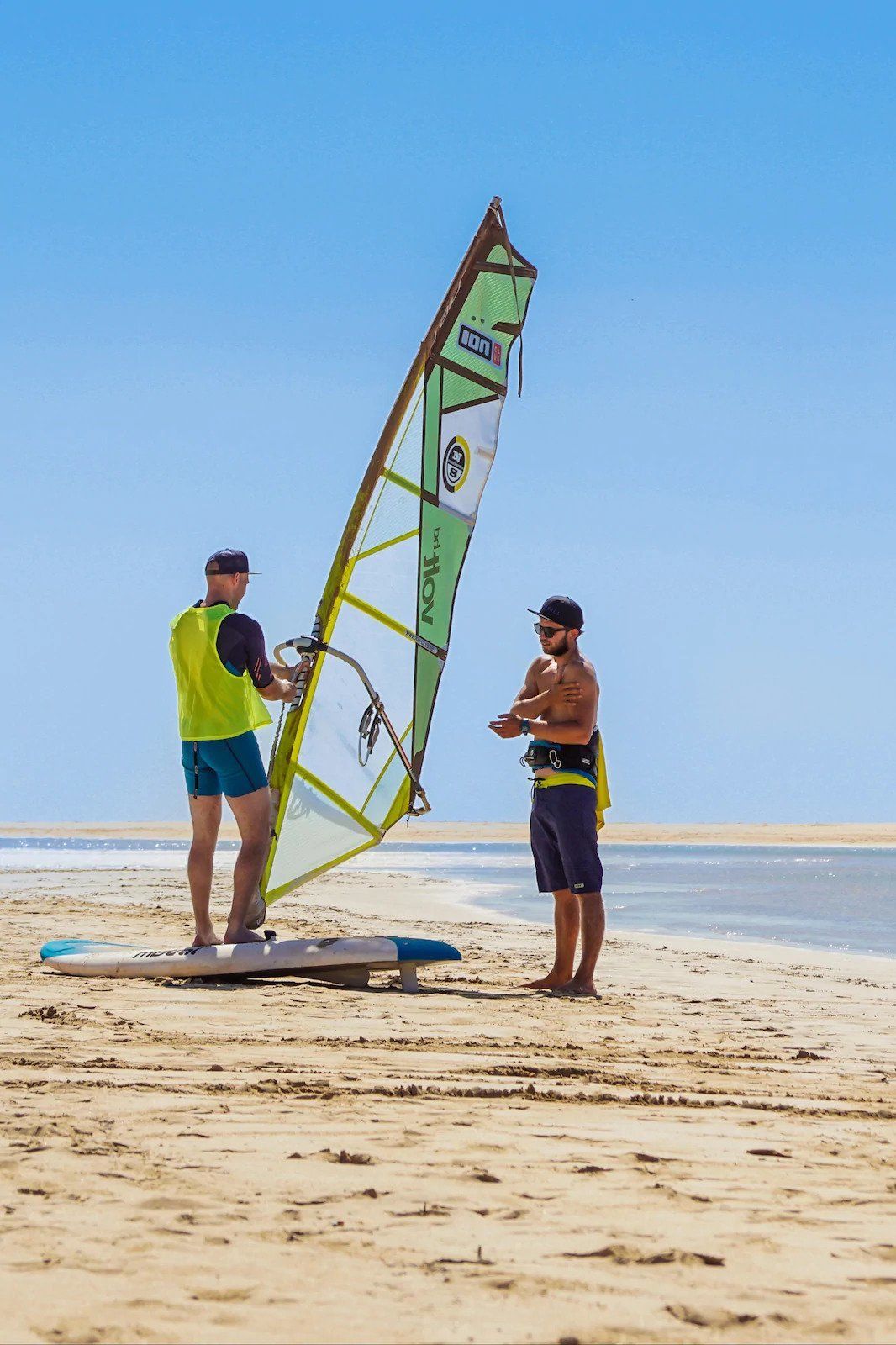 windsurfing