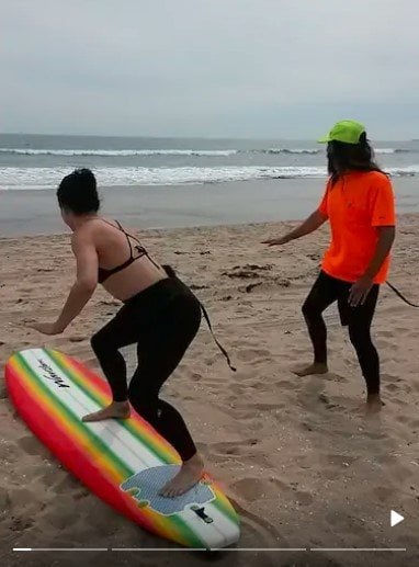 Huntington Beach surf lesson