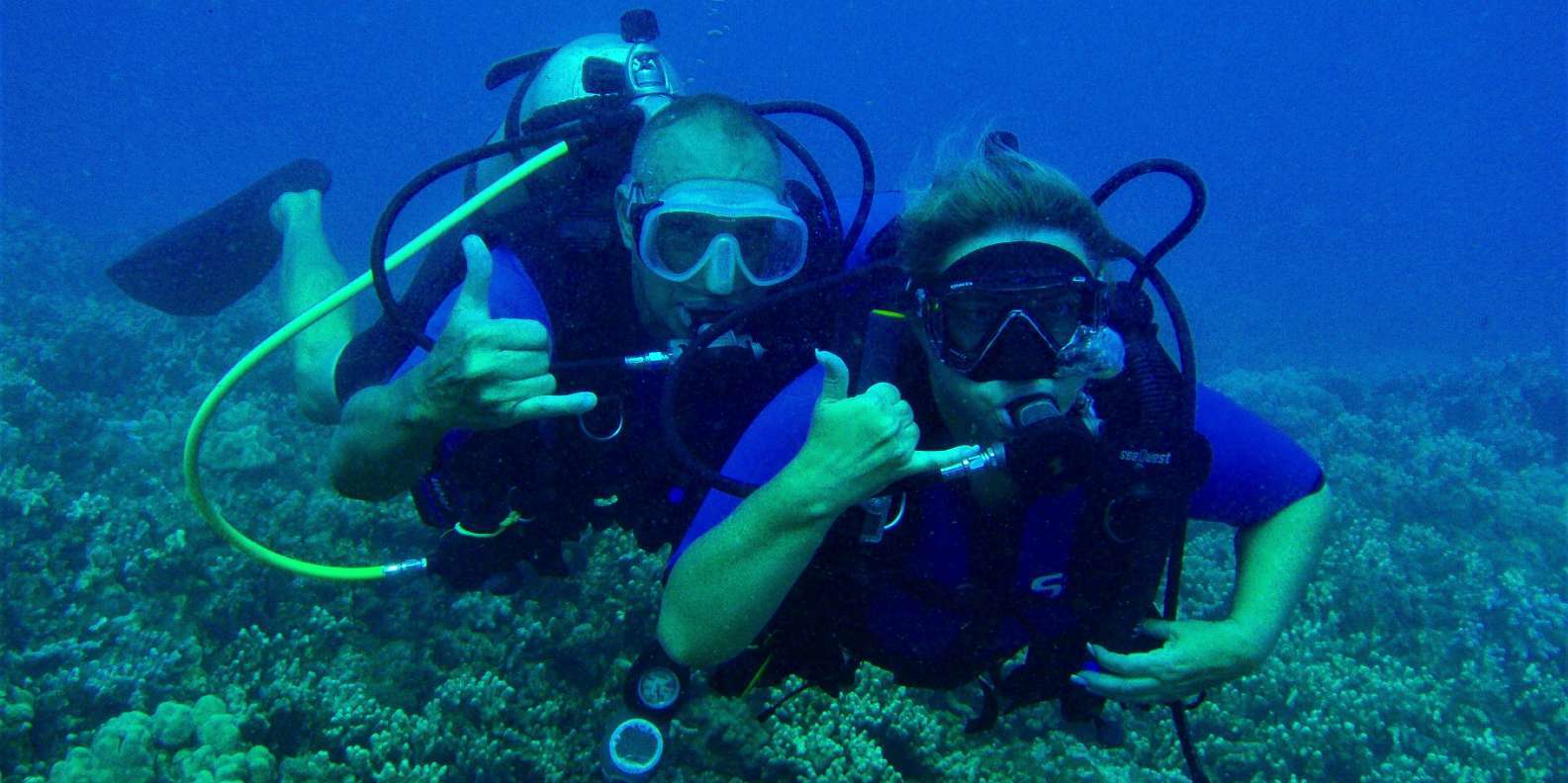 Polihua Beach first scuba dive