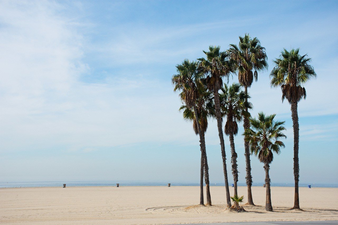 Santa Monica Beach, Los Angeles, California