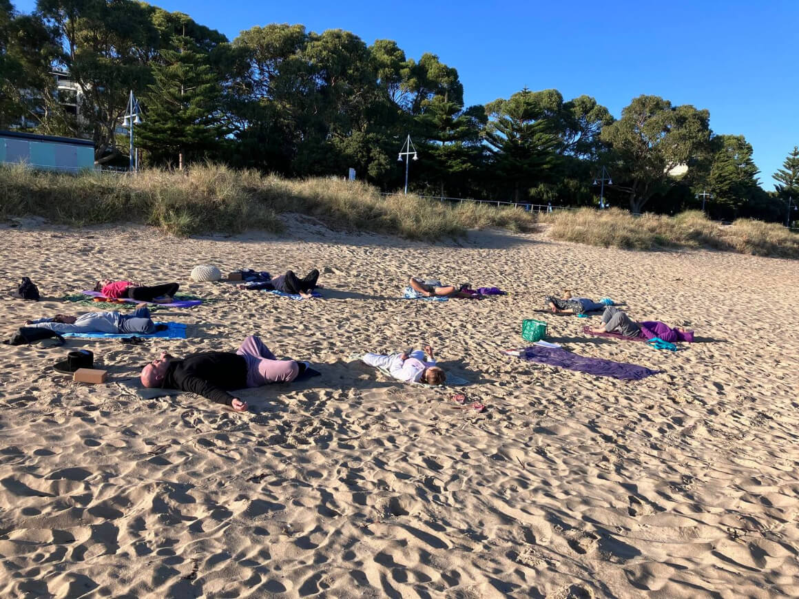 Yoga on the Beach