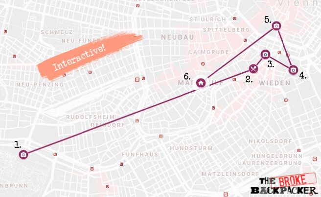 Vienna Day 2 Map 