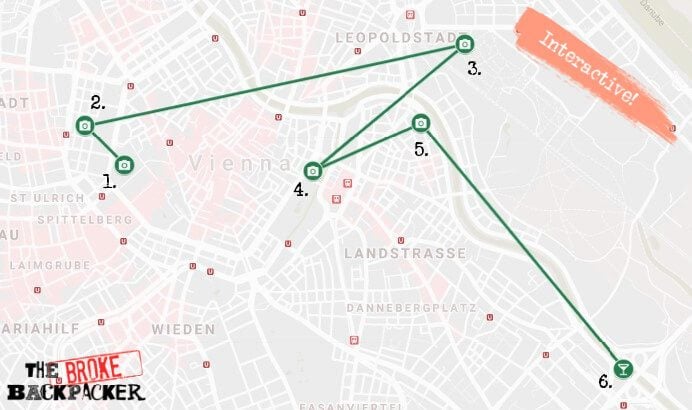 Vienna Day 3 Map