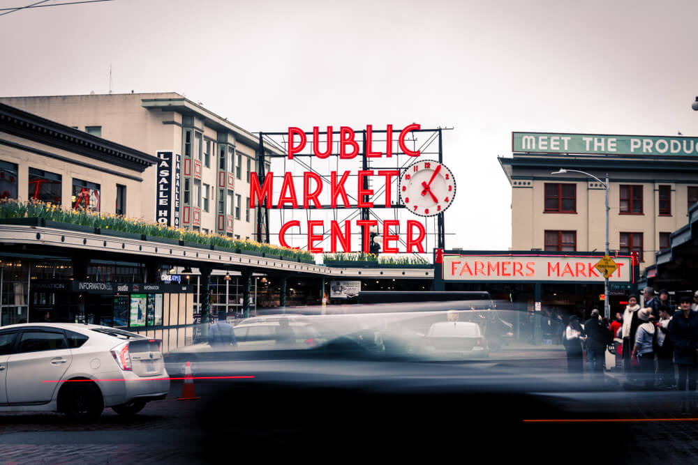 pike place market visit seattle