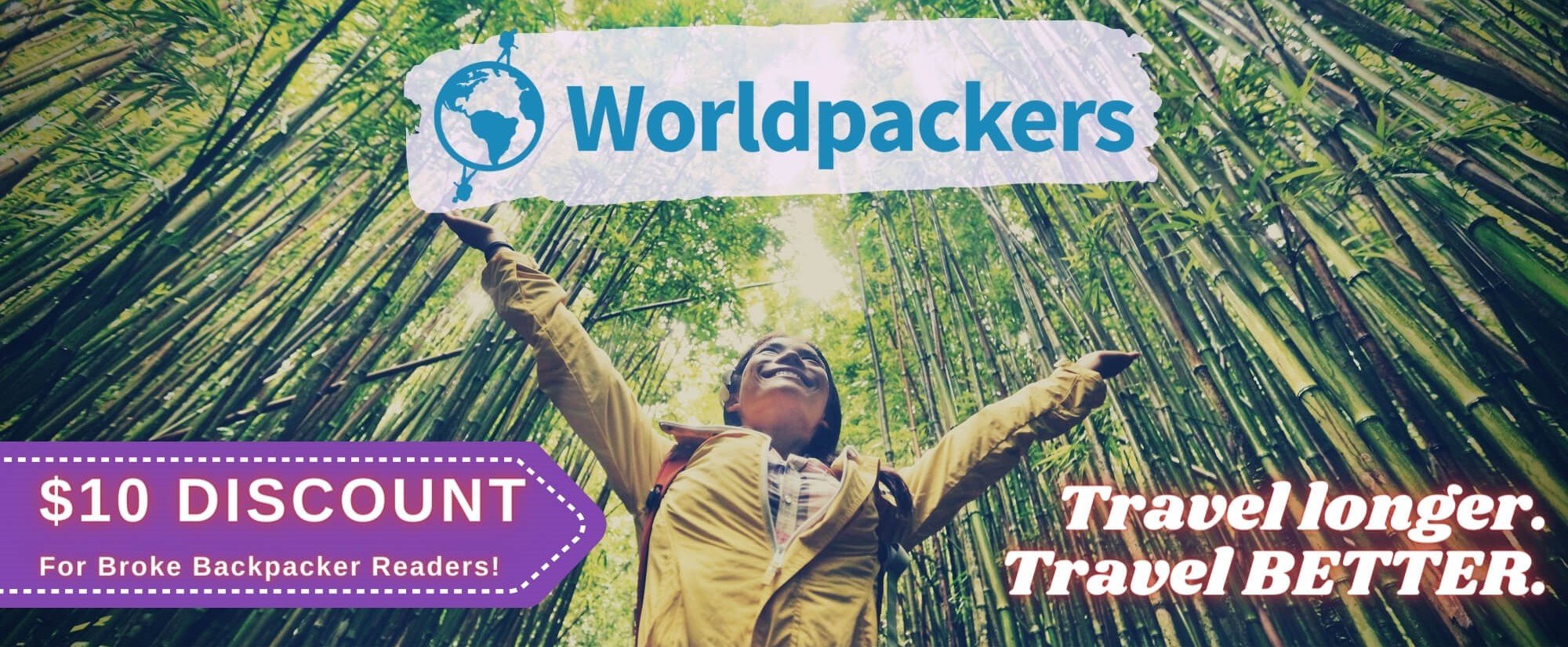 worldpackers plug banner image