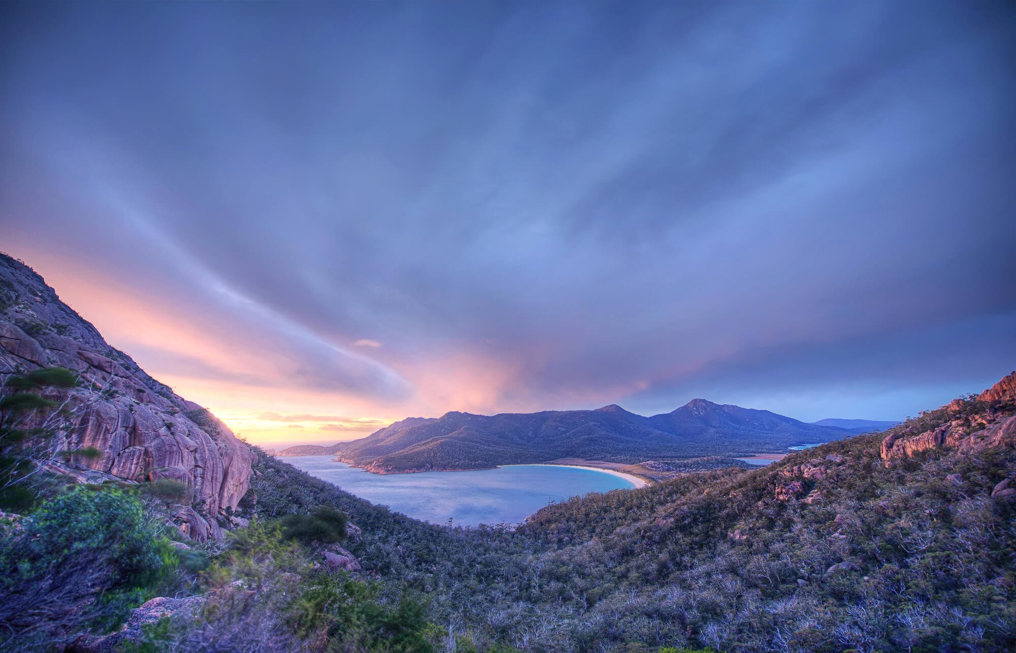 Wineglass Bay, Freycinet Peninsula - one of Australia's most beautiful national parks