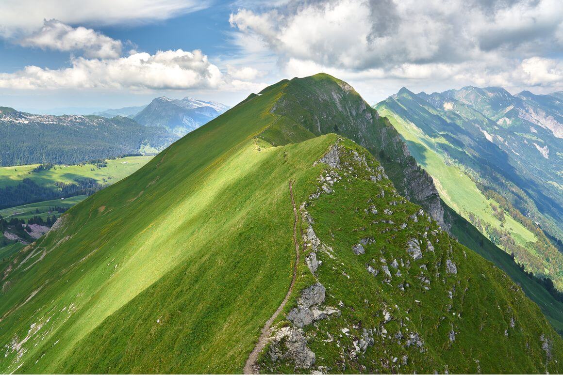 Hardergrat Trail Switzerland