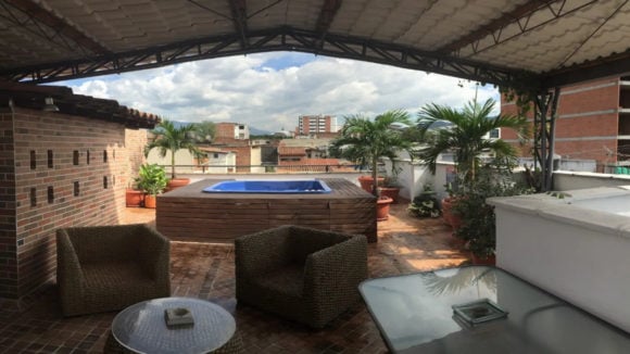 Rooftop Hot Tub with View, Medellin