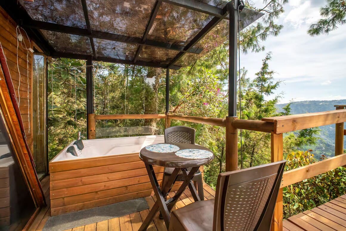 Private Hot Tub With Views