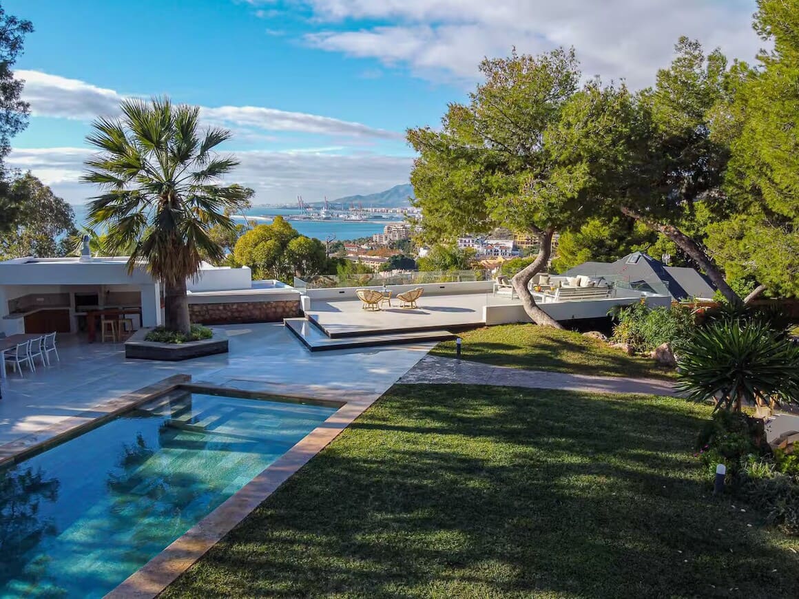 Views of Malaga Bay