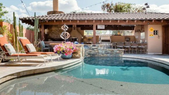 Detached Casita with Ramada Scottsdale