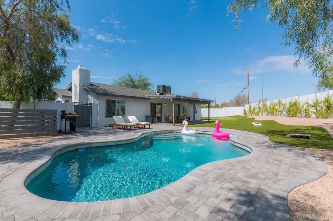 Home with Pool and Putting Green Scottsdale