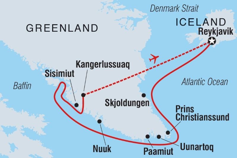 holiday tour greenland