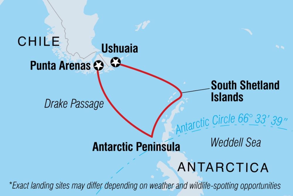 trip to antarctica from germany