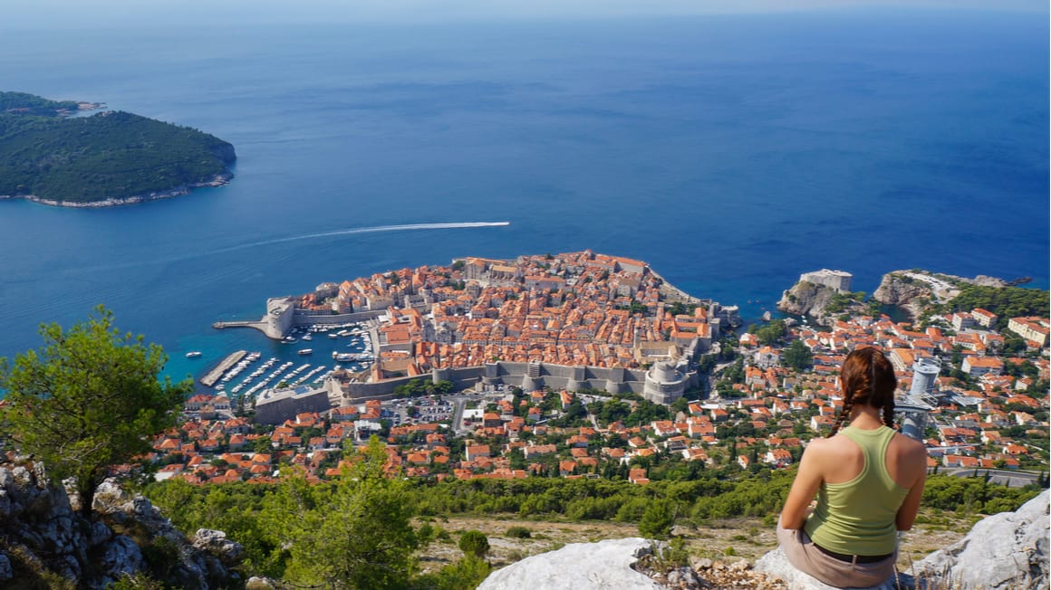 Mount Srd Trail Best Hike near Dubrovnik