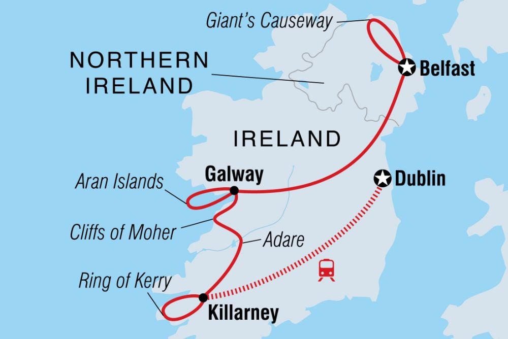 Northern and Southern Ireland Holidays