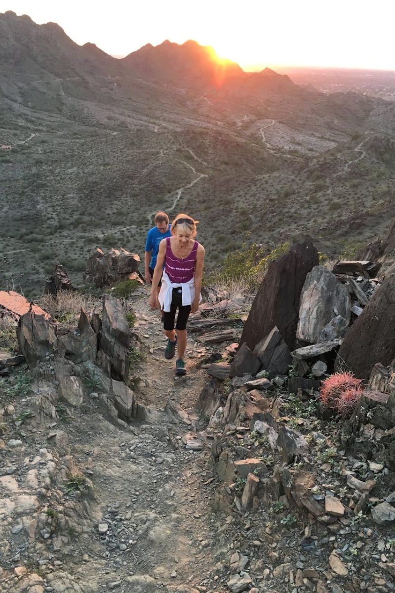 Spectacular Sunset and Full Moon Hike Scottsdale