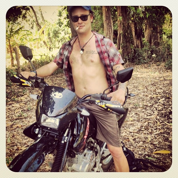 motorbike on ometepe