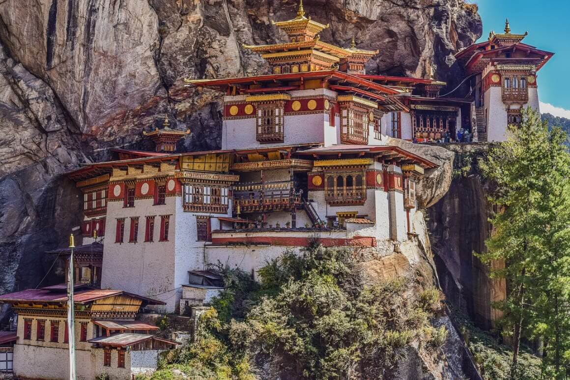 view of tigers nest bhutan bucket list adventures