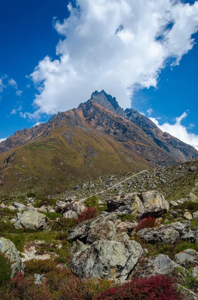 Views from the Langtang Trek in Nepal