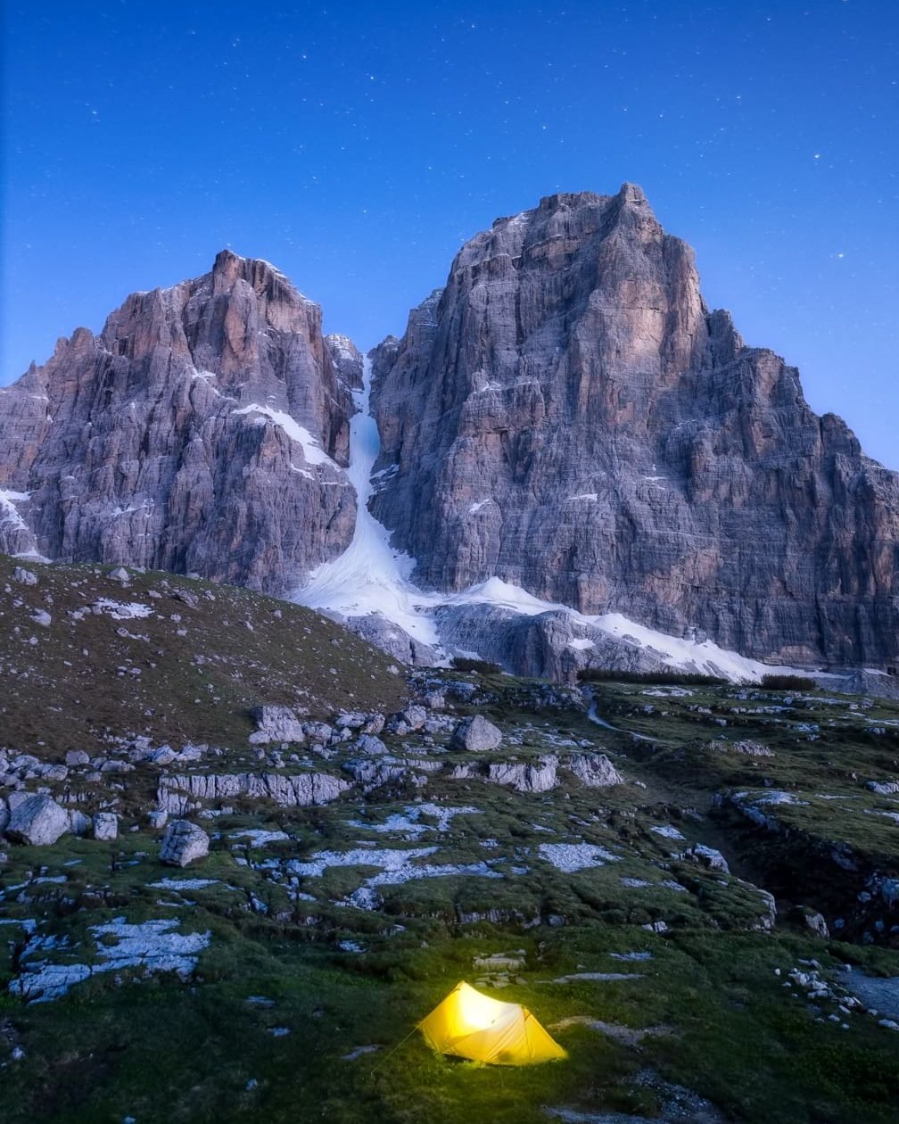 randonnée dans les dolomites de brenta en italie