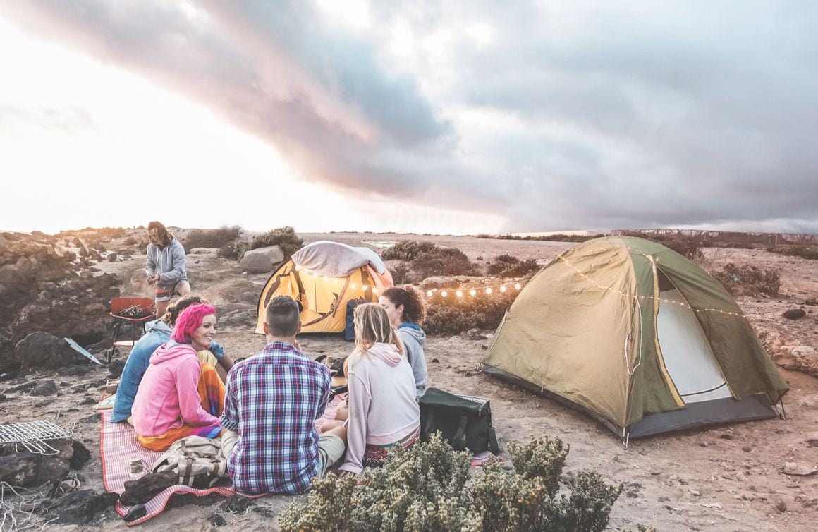 camping in spain