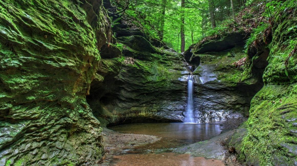 Punch Bowl Falls, Indiana