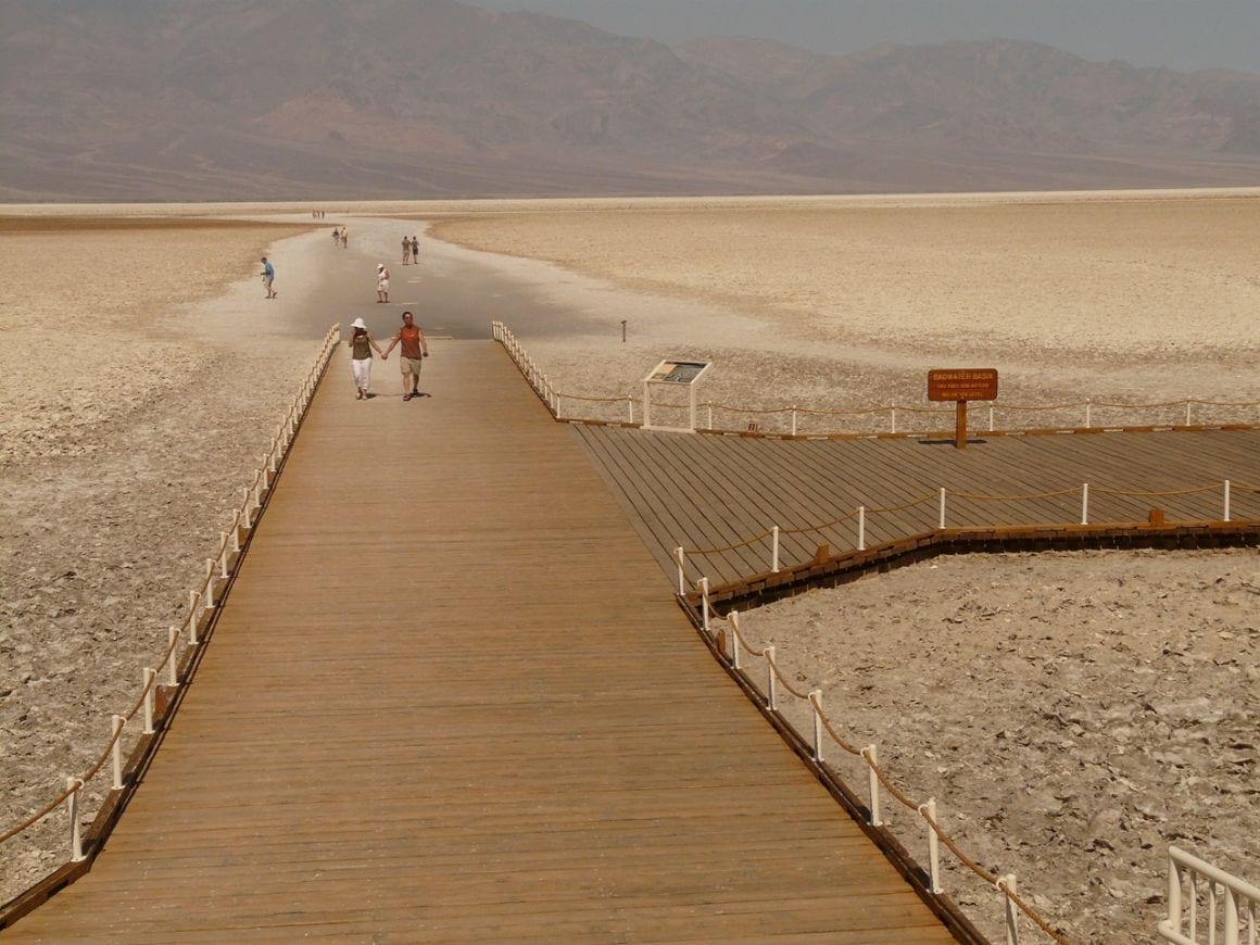Badwater Basin Salt Flats Trail - A Fun, Easy Hike in Death Valley National Park