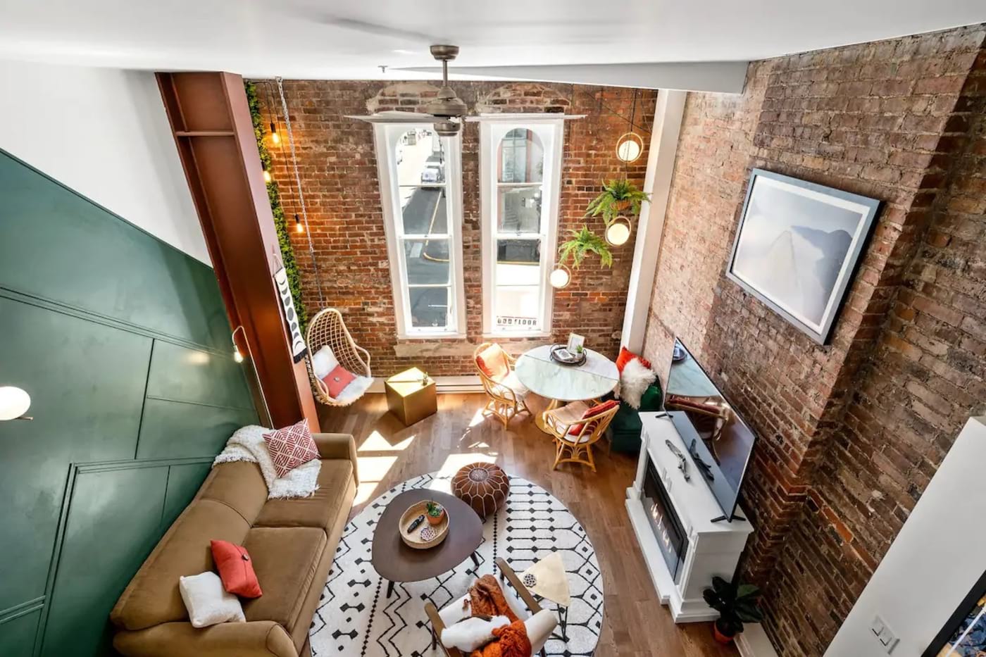 Most romantic Airbnb for couples – Boho-Chic Character Loft