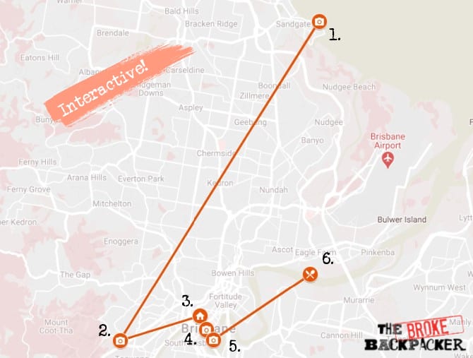 Day 2 Map Brisbane