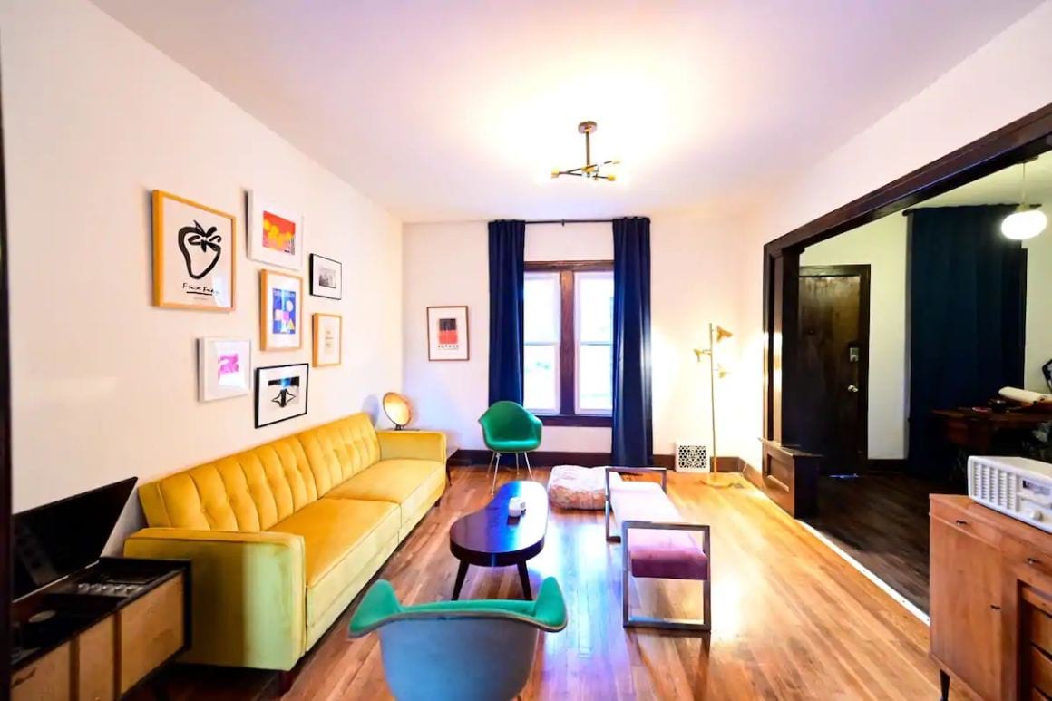 Historic Mid-Century Style Townhouse Detroit