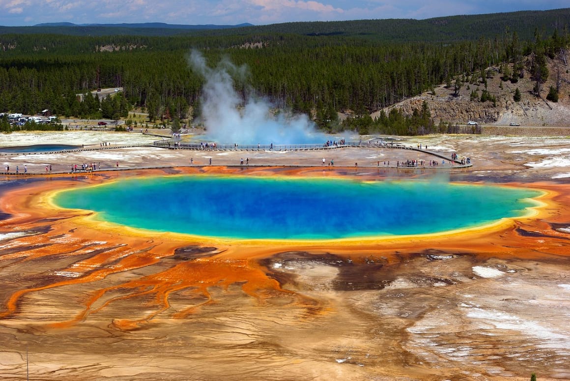 Grand Prismatic Hot Spring Loop