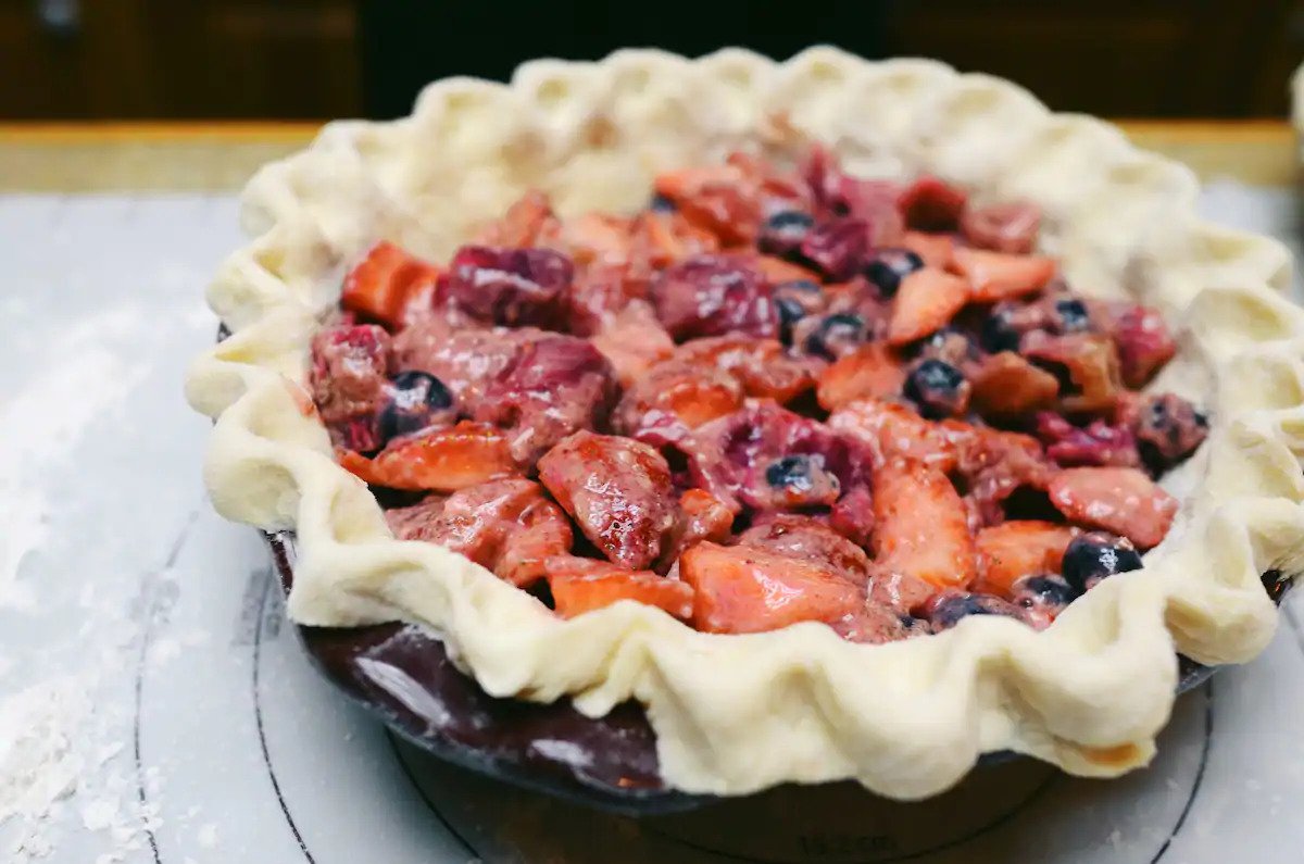 Pie crust making, Houston