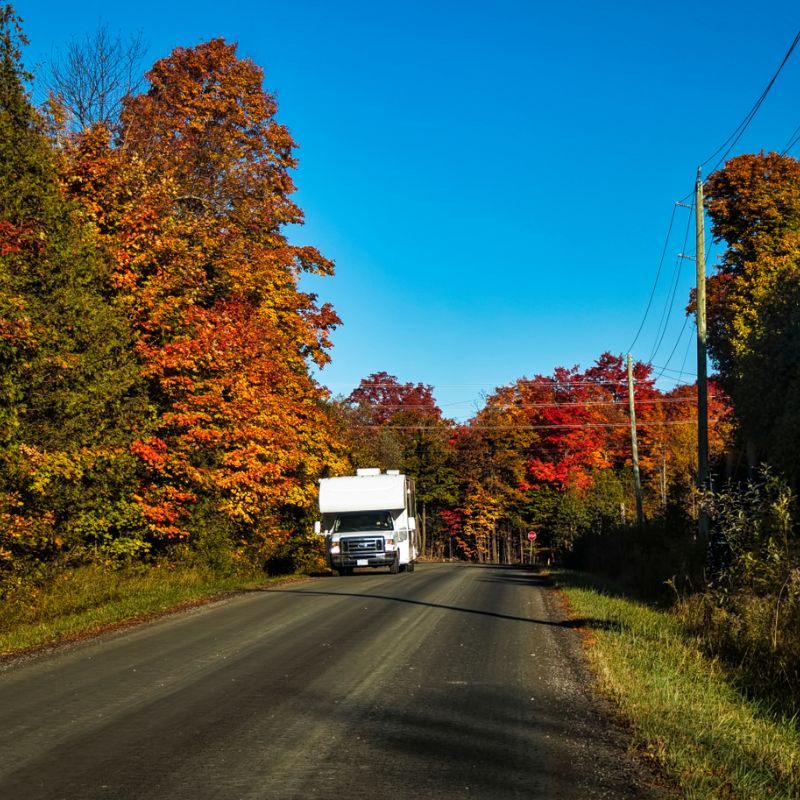 Rural Road Eastern Ontario
